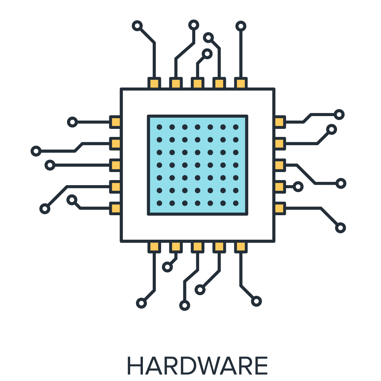 CPU clipart hardware concept transparent background png