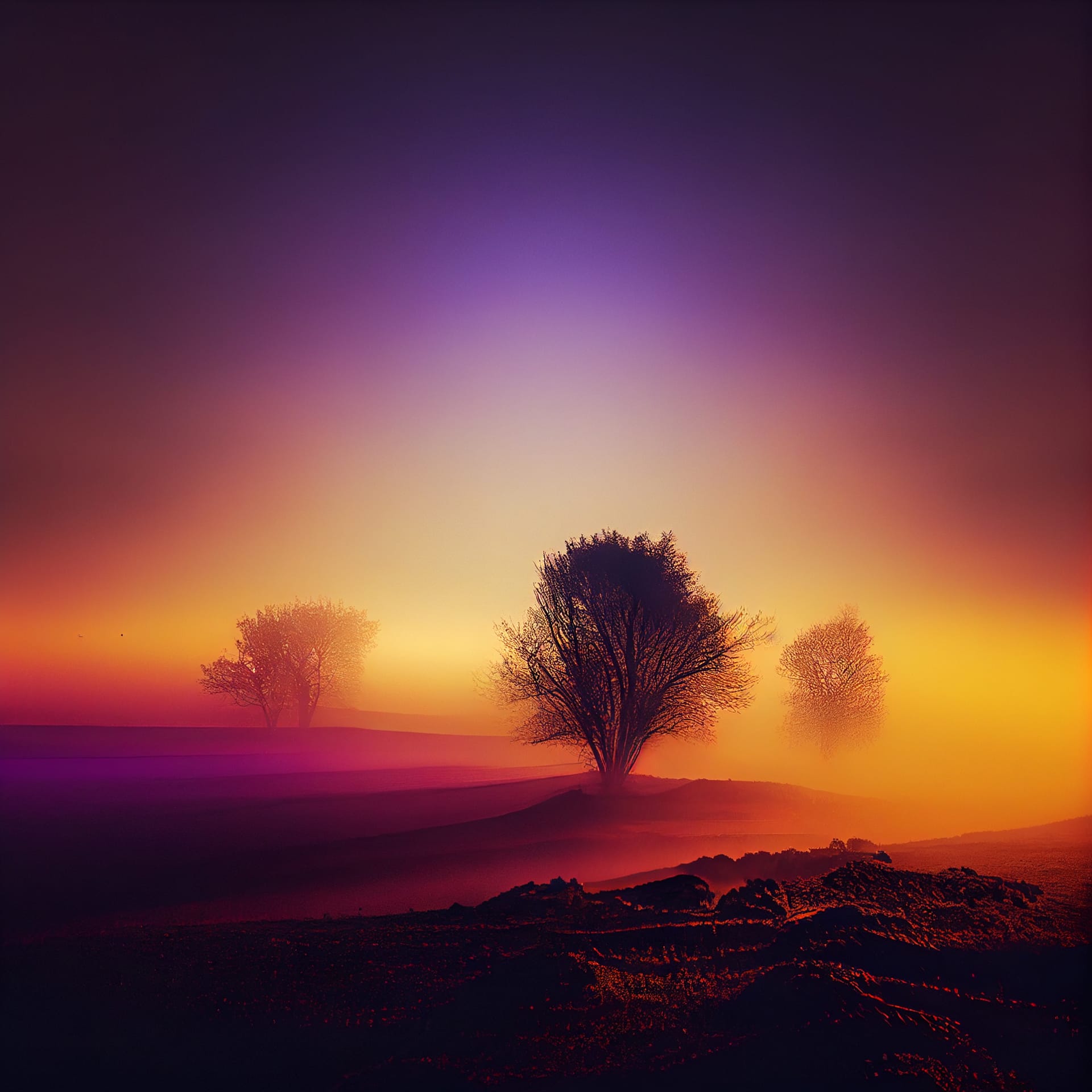 Beautiful nature landscape sunset sunrise captivating image forest clipart background