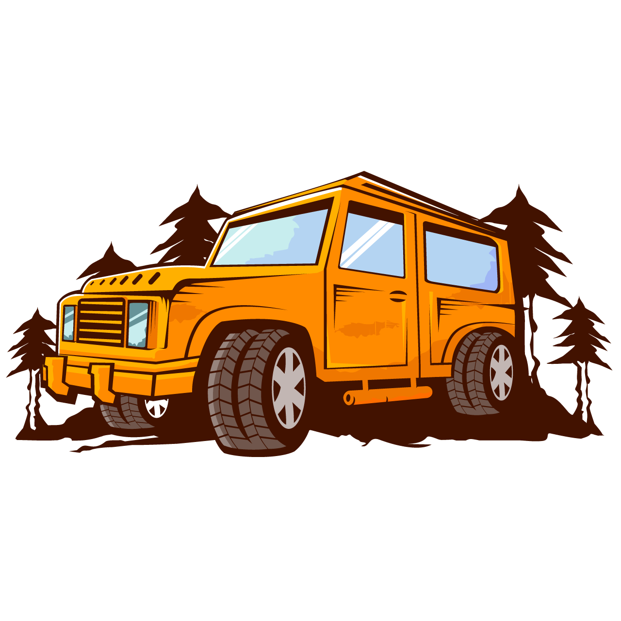 Jeep png clipart adventure logo jeep mascot transparent background image