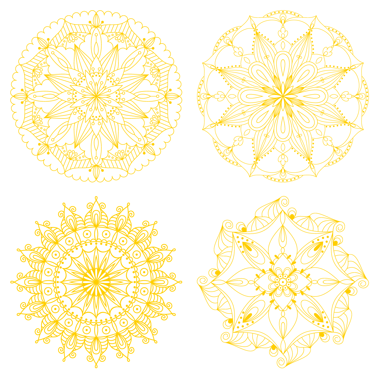 Mandala clipart pattern illustration transparent background image