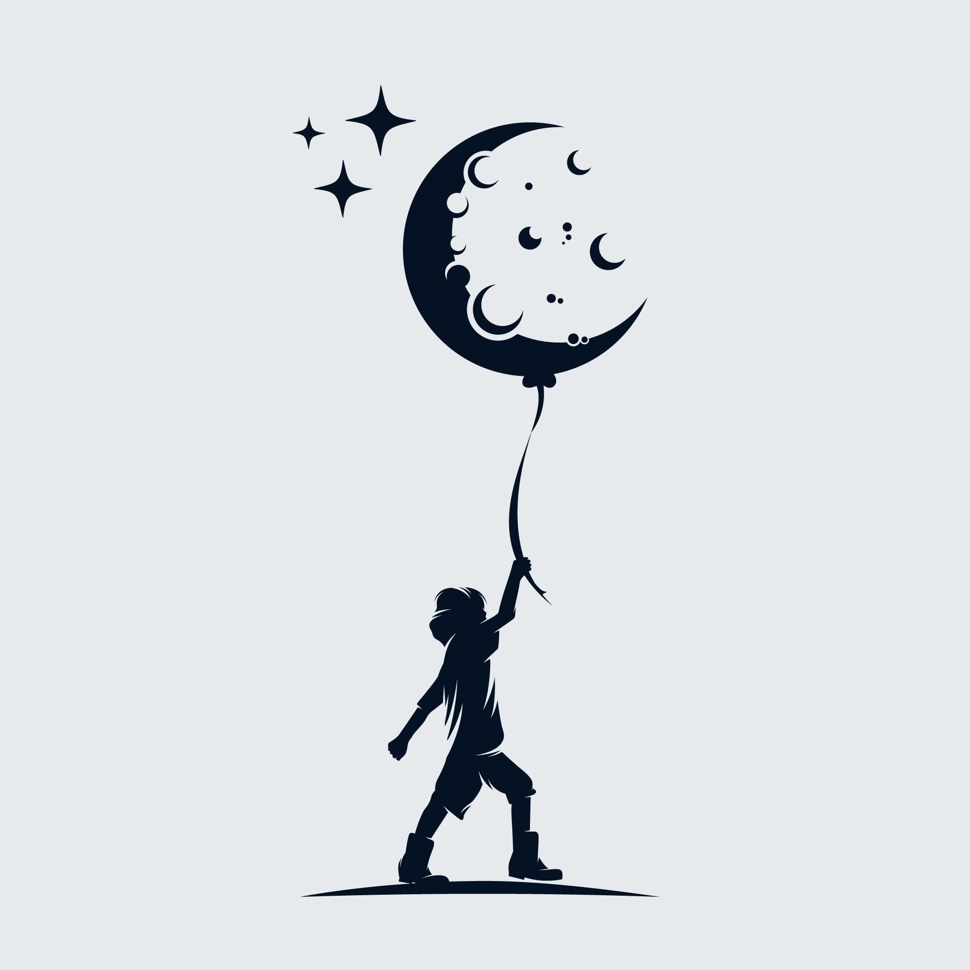 Kids dream design illustration template picture