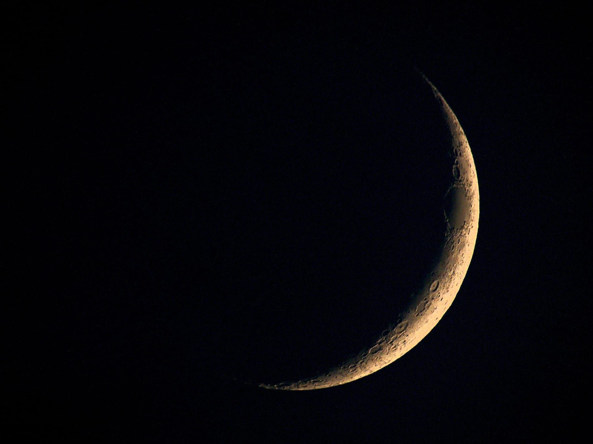 Moon clipart closeup shot crescent moon