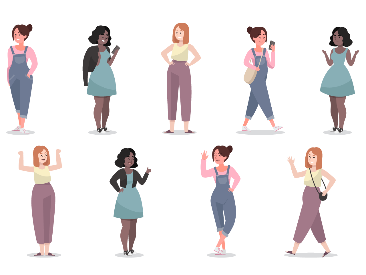 People clipart women doing things cartoon image transparent background png