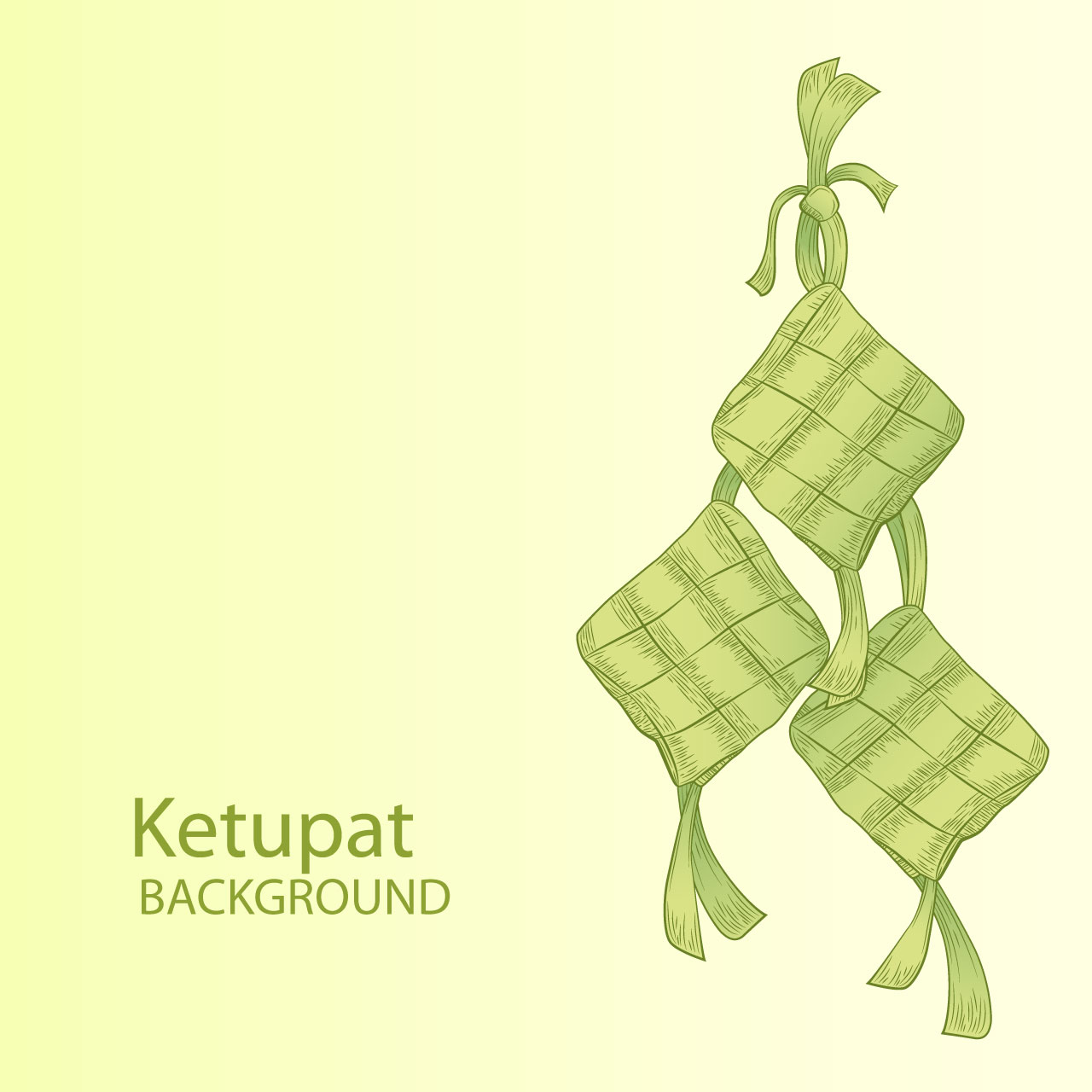 Philippine clipart food ketupat hand drawing cartoon illustration image