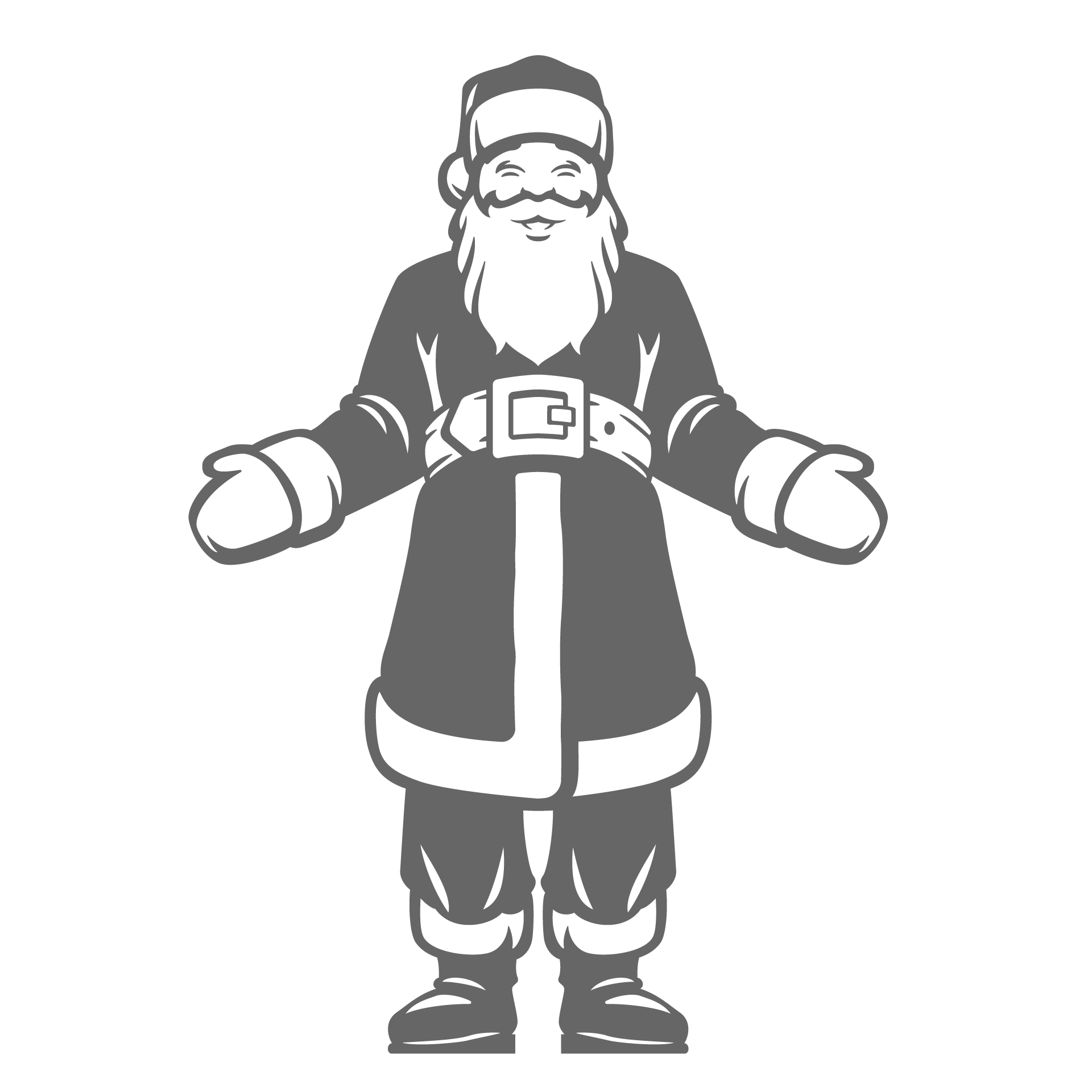 Characters sketches santa claus xmas illustration image