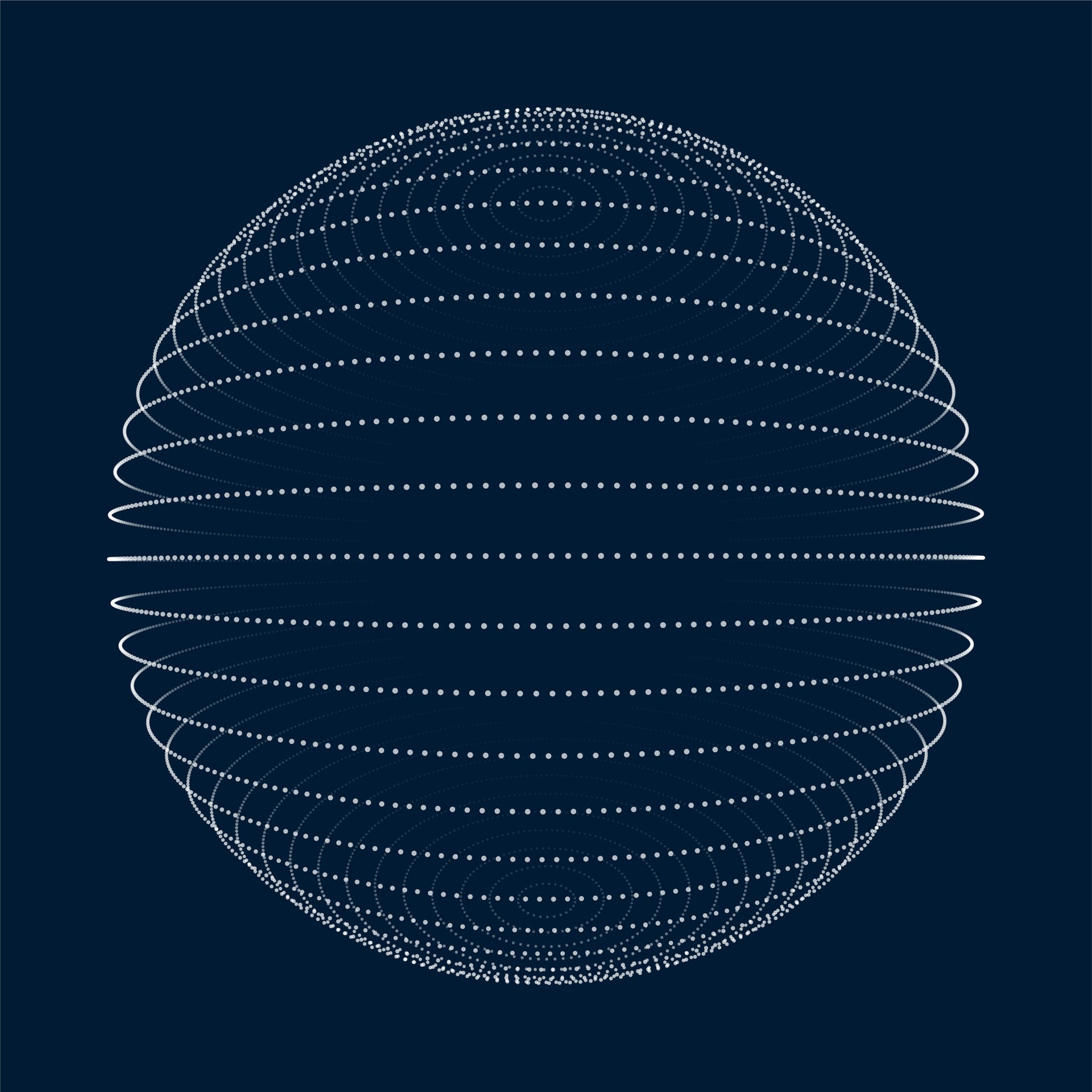 Abstract globe dots technology style design